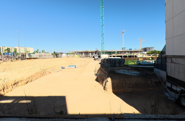 Inicio de obras edificio Minuetto